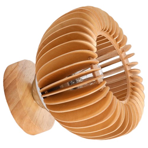 Wooden ceiling lamp - wooden,