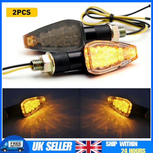Pair led turn signal amber - pair,