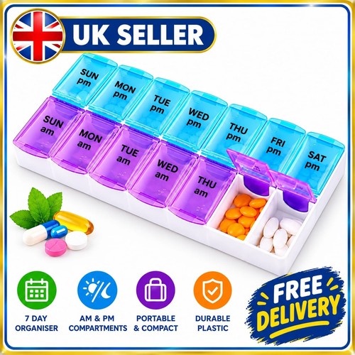 Day weekly pill box - weekly,