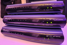 3 x AudioCodes MediaPack MP-188 Analog VoIP Gateway 8 FXO Ports (MP118/8O/SIP) 