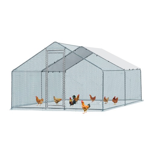 Large metal chicken - 13, ft