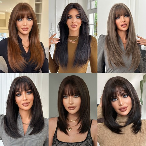 Shoulder length medium - shoulder-length,