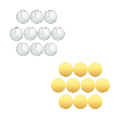 10x decorative mirror trays - 10x,