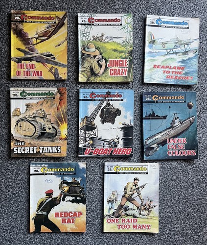 Commando comics thompsonjob - commando,
