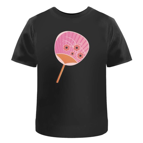 Japanese fan unisex cotton - unisex,