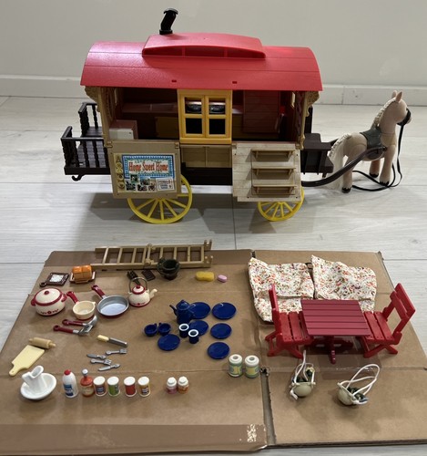 Sylvanian families caravan - families, &