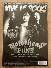 Vive Le Rock Magazine 2025 #126 Motorhead vs Punk The Chameleons Toyah Ace