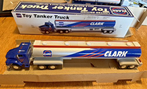 Vtg clark gas - oil, tanker