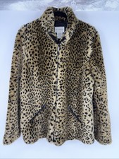 White Stag Leopard Print Faux