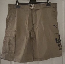 BNWT MENS PUMA KHAKI SHORTS