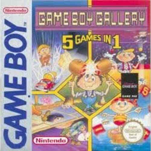 Game boy gallery one - game, 5-in-one