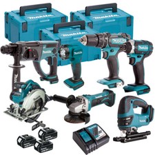 Makita 18V 7 Piece Power Tool