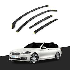 BMW 5 Series F11 2010-2017 5 Door Estate Touring Wind Deflectors 4pc Tinted
