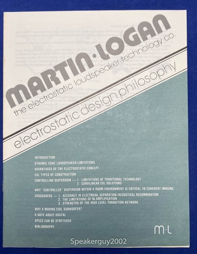 Original martin logan - original,
