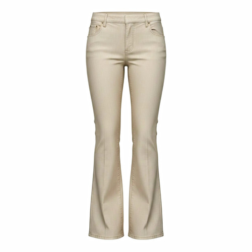 Calvin klein beige flared - klein,