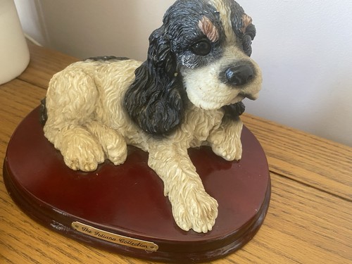 Vintage heavy dog spaniel - dog,