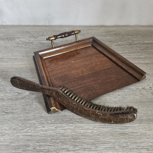 Vintage wooden brown - wooden, crumb