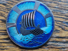 scottish enamel brooch