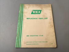 BSA Motorcycle Replacement Spare Parts List B44 Shooting Star 00-5706 1969