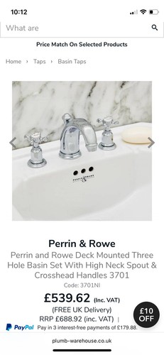 Perrin and rowe deck mounted - rowe,