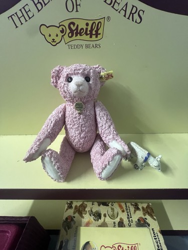Steiff pewter 1997 rose - 1997, bear
