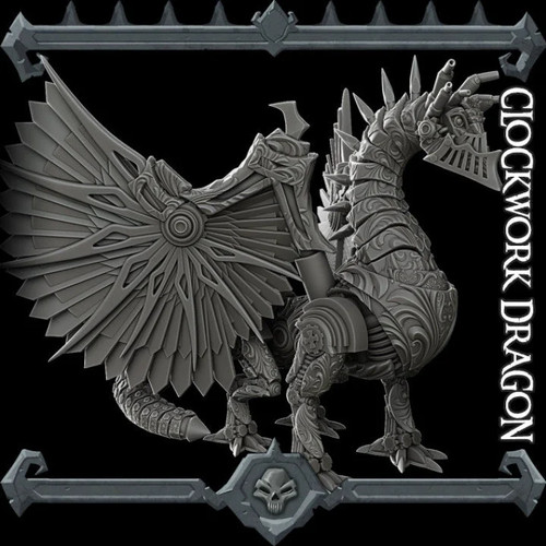 Clockwork dragon epic sized - dragon,
