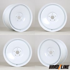 Hardline 18" x 8" Smoothy Steel Wheels WHT 5x120 ET35 fits Transporter T5 T6 x 4