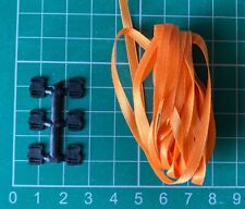 1/10th 1/14th scale RC crawler accessories, orange luggage cargo straps