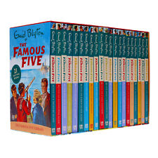 Famous Five 21 Books Box Set by Enid Blyton - Ages 9-14 - Paperback