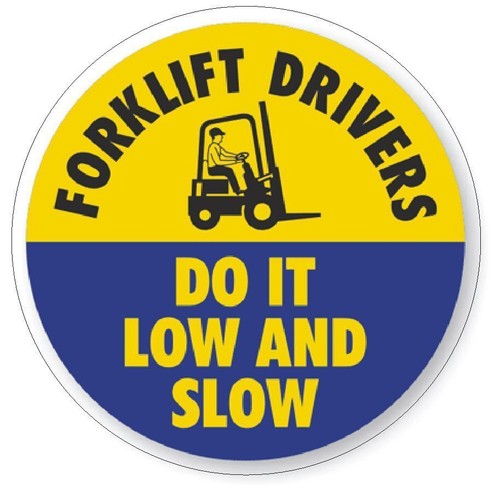 Forklift driver hard hat - forklift,