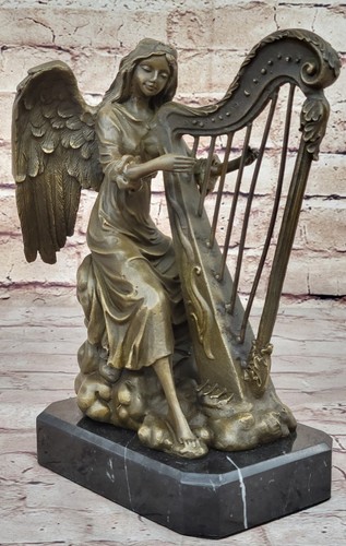 Handcrafted angel harp - handcrafted,