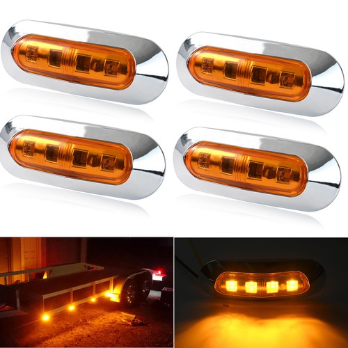 Amber mark chrome bezel - e-mark,