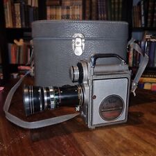 Vintage Nizo Heliomatic 8 Focovario Video Camera In Case Made In German c. 1959