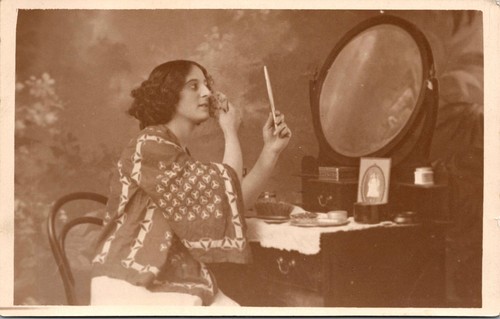 Woman vanity with mirror - woman,