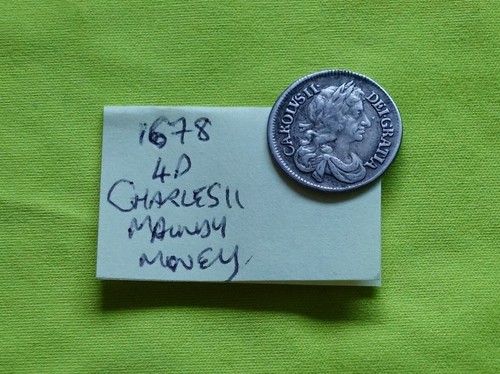1678 four pence - 1678,