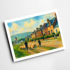 A3 PRINT - Lamlash Village