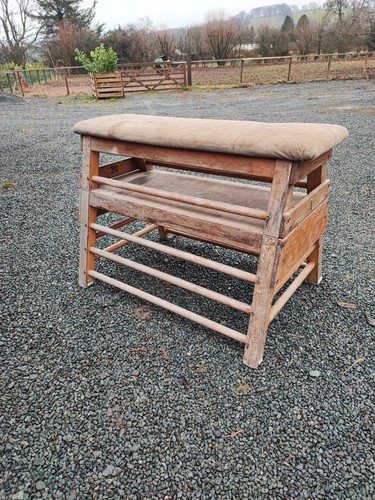Vintage gym vault pommel horse - vintage,