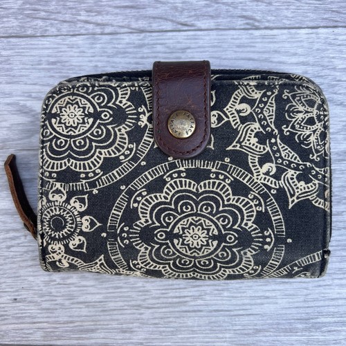 Fatface black cream mandala - black,