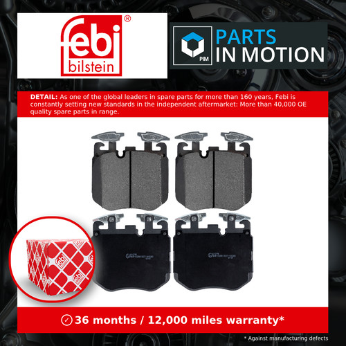 Brake pads set front - brake,