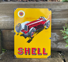 Vintage Shell Service Racing
