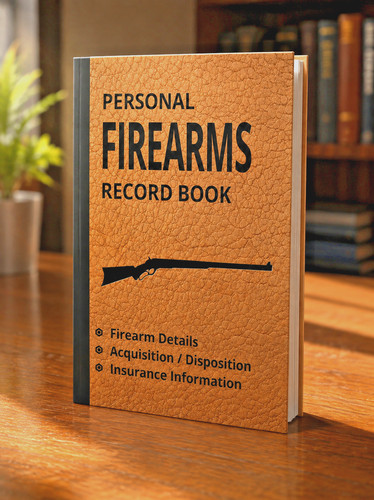 Personal firearms record book - personal,