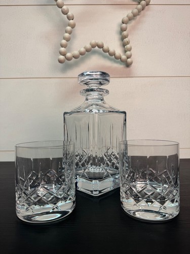 Denby crystal decanter set - crystal,