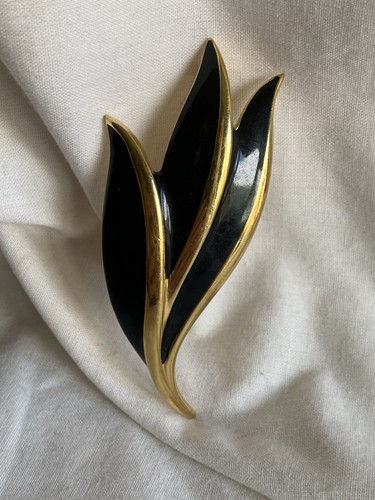Napier enamel brooch - enamel, vintage