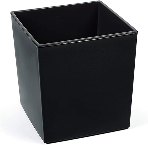 Square gloss plant pot with - square,