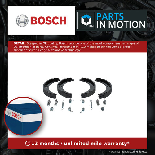 Handbrake shoes set fits - shoes,