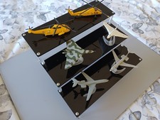 Small Black Perspex 3 Tier