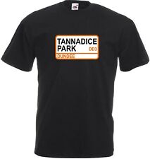 T-Shirt Tannadice Park Home Of Dundee United Street Sign Supporter 100% Cotton