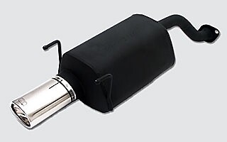 Sport muffler exhaust for