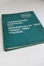 Triumph 750 Workshop Manual