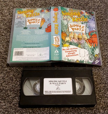 THE SINGING KETTLE JUNGLE PARTY LIVE SHOW CILLA GARY PAL VHS VIDEO KIDS CHILDREN